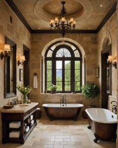 20 Stunning Mediterranean Bathroom Designs