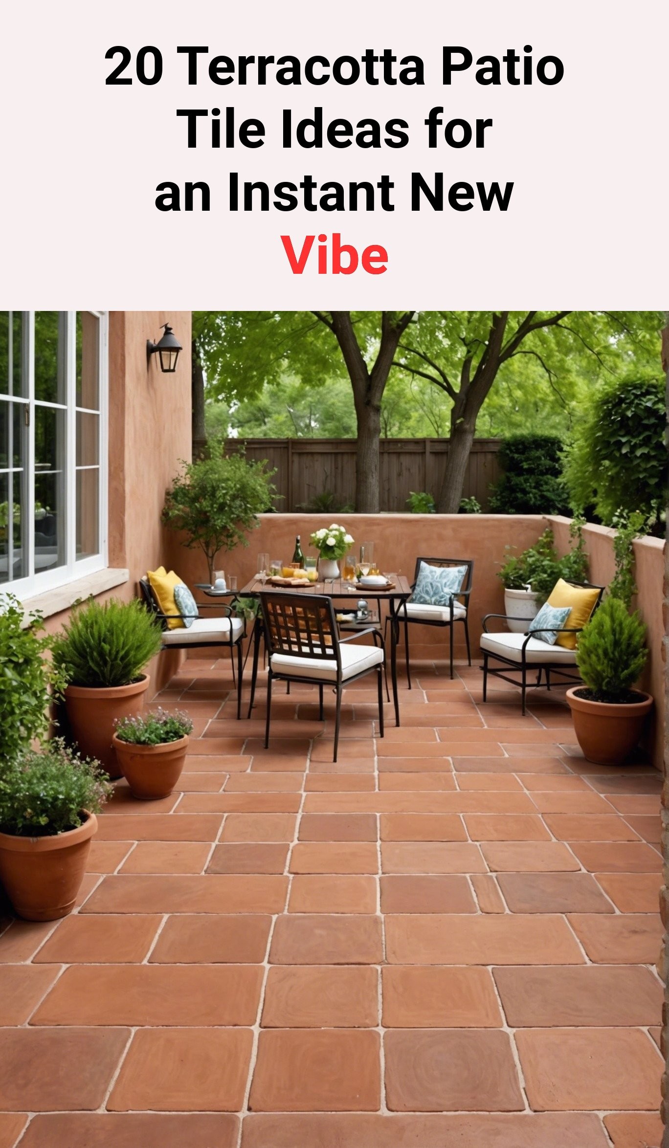 20 Terracotta Patio Tile Ideas for an Instant New Vibe