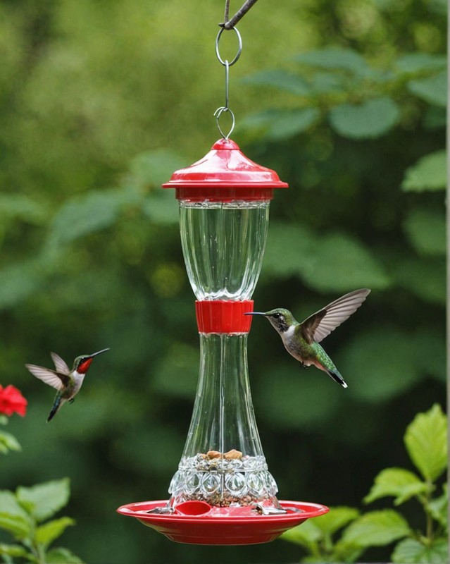 A Disposable Spoon Hummingbird Feeder