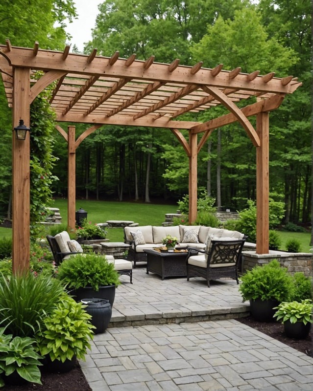 Add a Pergola for Shade and Ambiance
