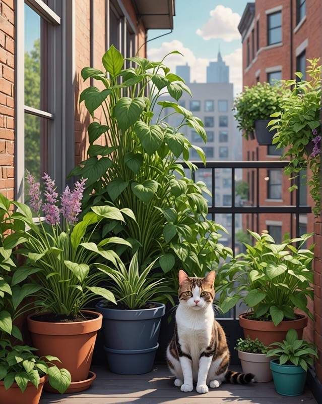 Add Cat-Friendly Plants