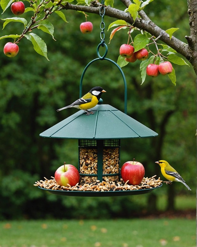 Apple Bird Feeder