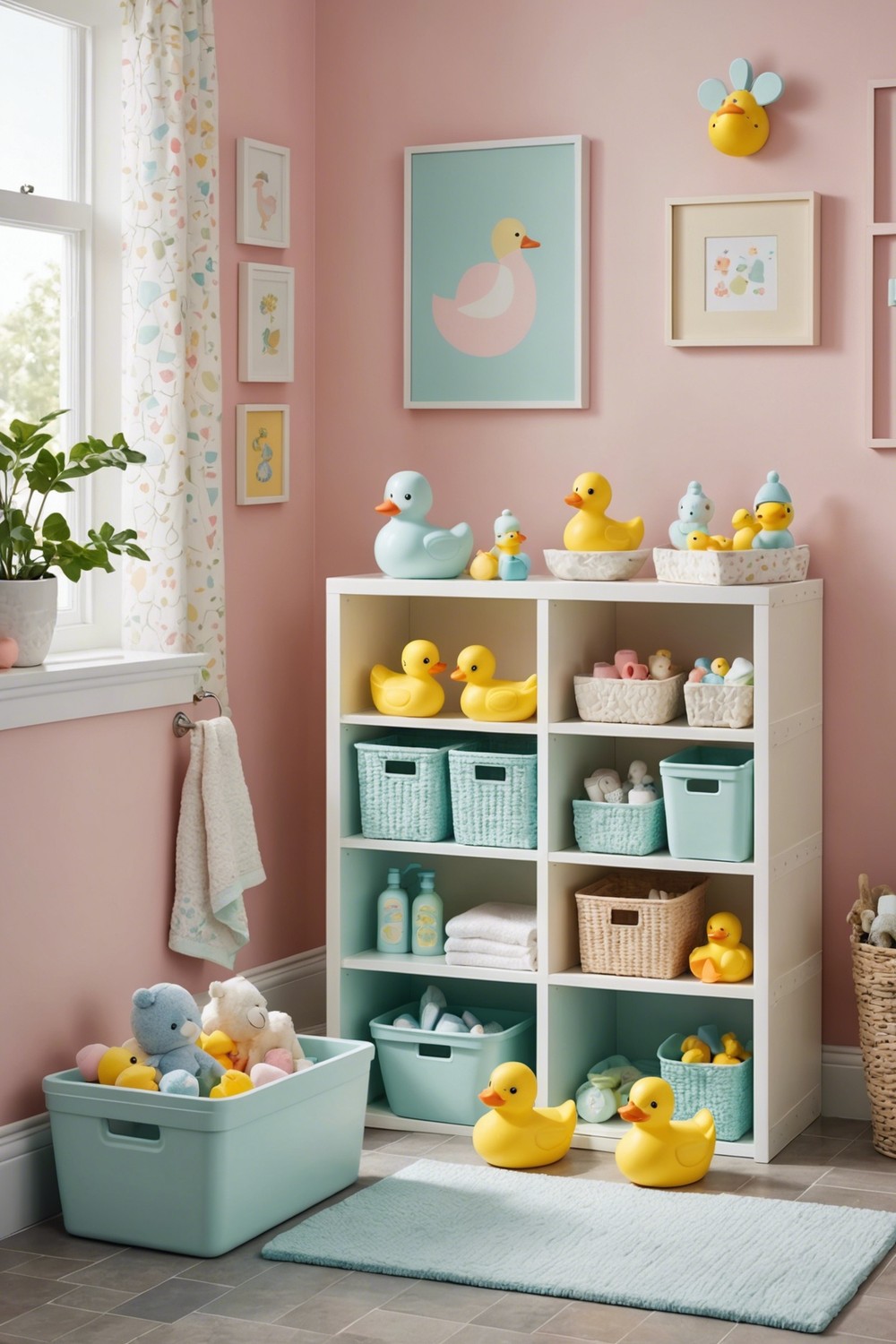 Baby Blocks and Toy-Themed Decor