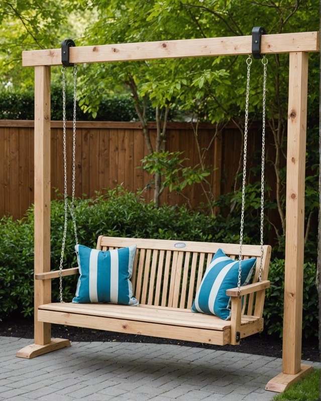 Bench with Swing