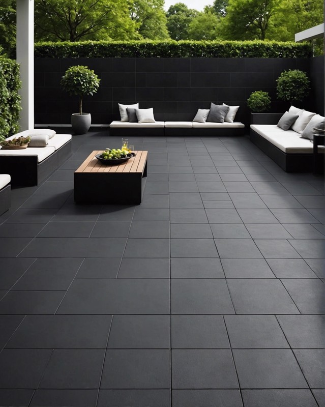 Black Ceramic Tiles