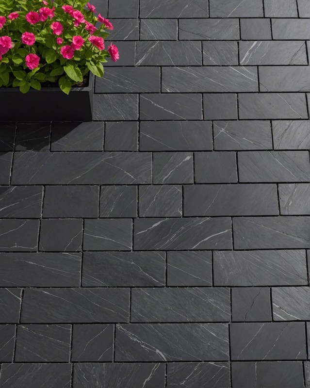 Black Quartzite Tiles