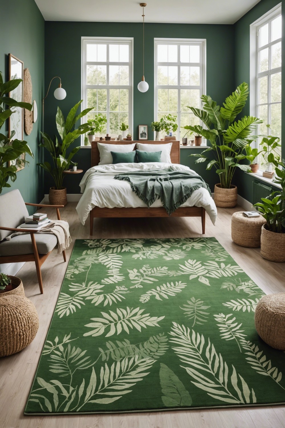 Bring in the Outdoors with a Nature-Inspired Rug