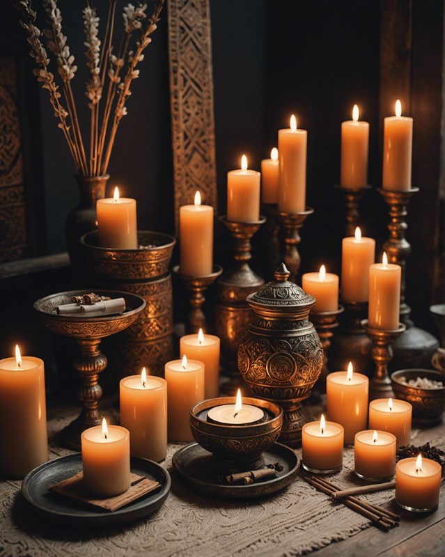 Candles and Incense