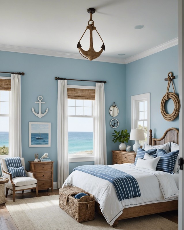 Coastal Chic: Light Blues and Nautical Touches