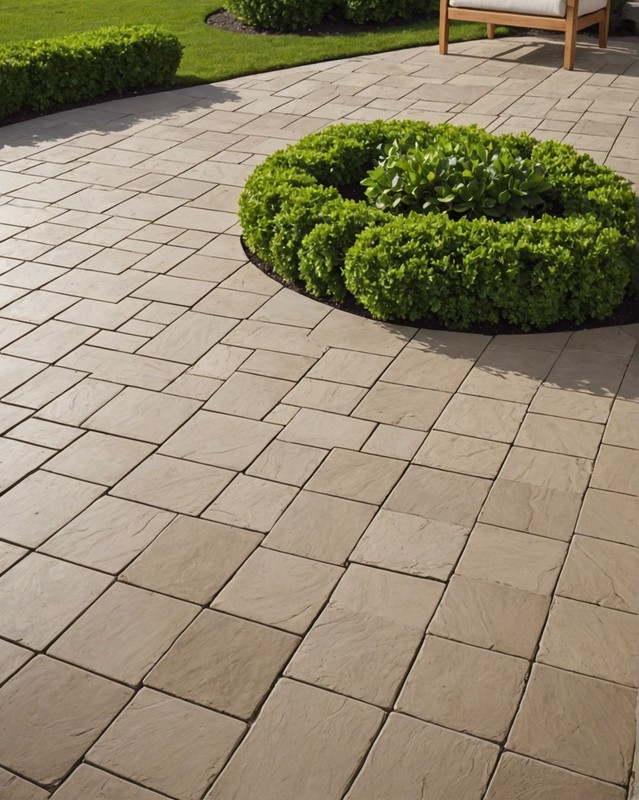 Concrete Tiles with a Stone-Like Finish