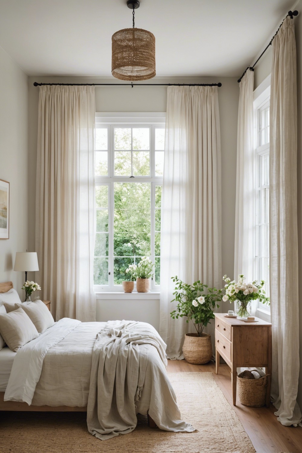 Create a Breezy Feel with Billowy Drapes