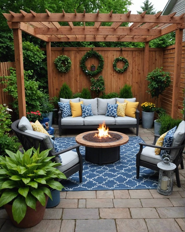 Create a cozy seating area