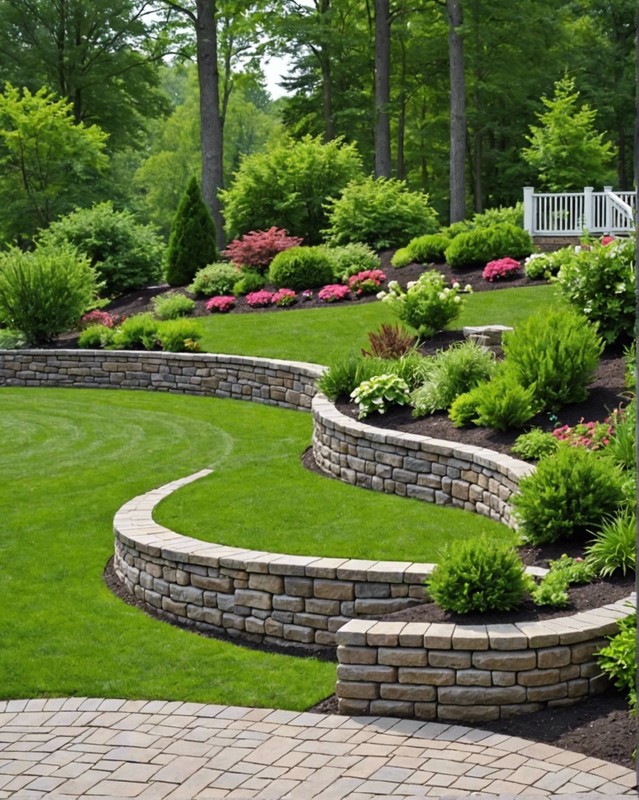 Create a Curved Retaining Wall
