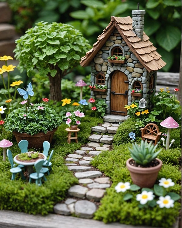 Create a fairy garden 