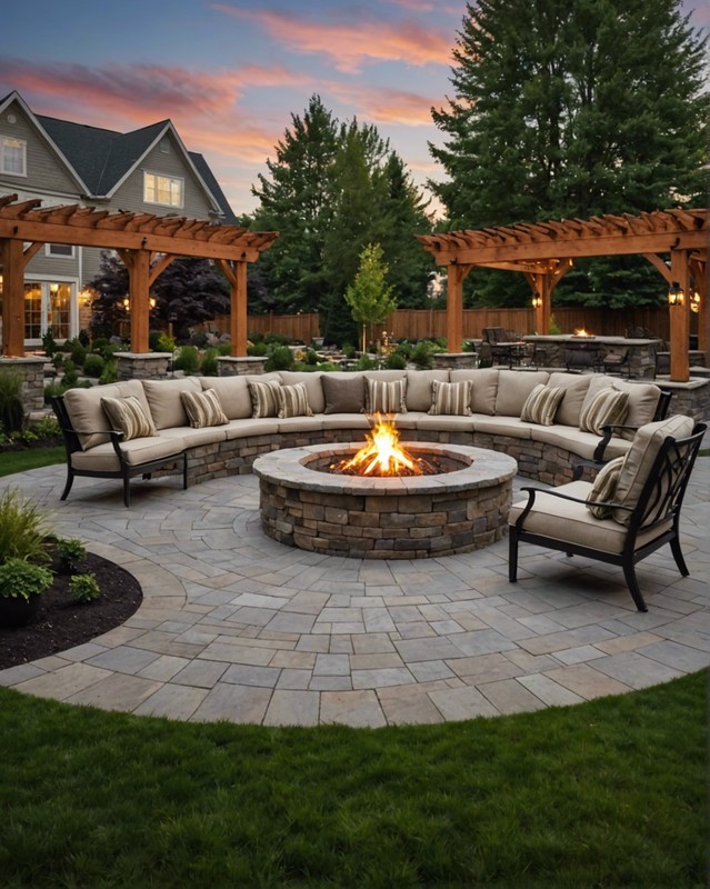 Create a Focal Point with Large Fire Pits