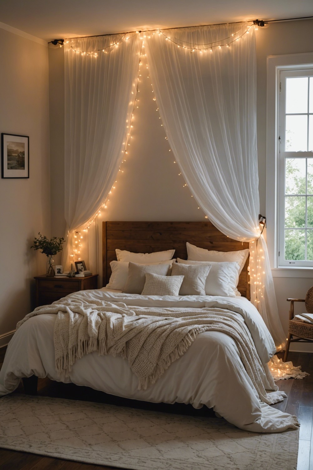 Create a Refreshing Ambiance with String Lights