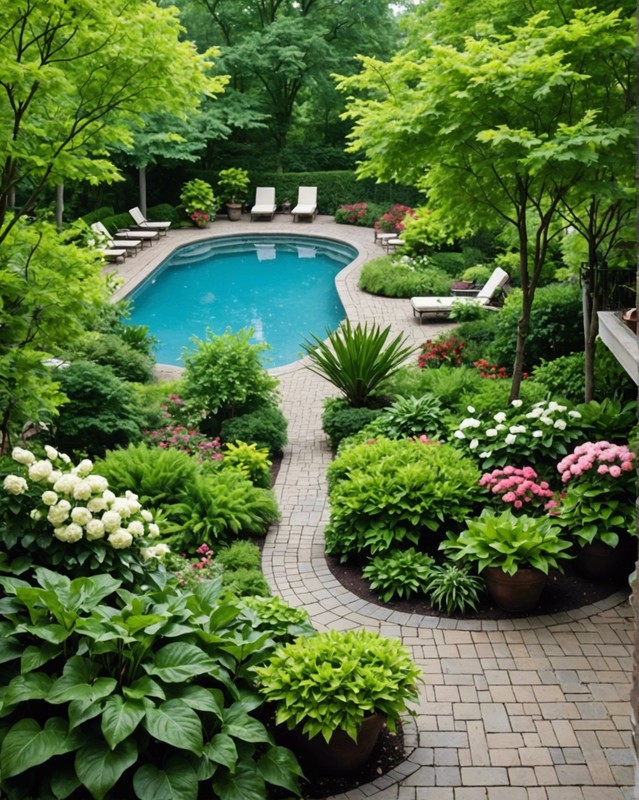 Create a Tranquil Oasis with Lush Greenery