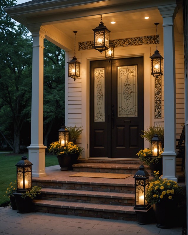 Decorate with Lanterns for a Soft Glow