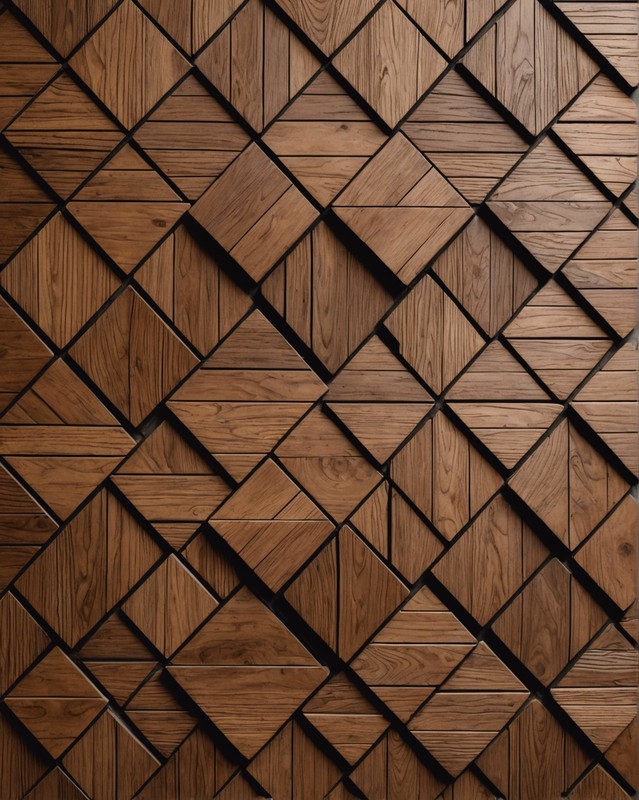Diamond Wood Tiles