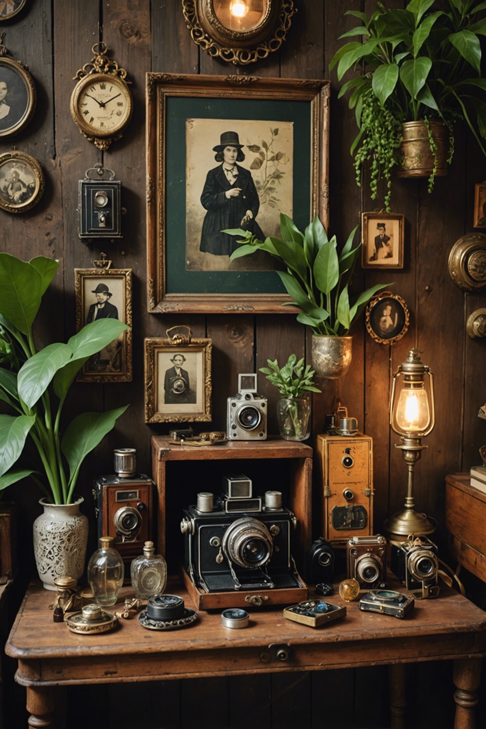 Displaying Vintage Collectibles As Decor