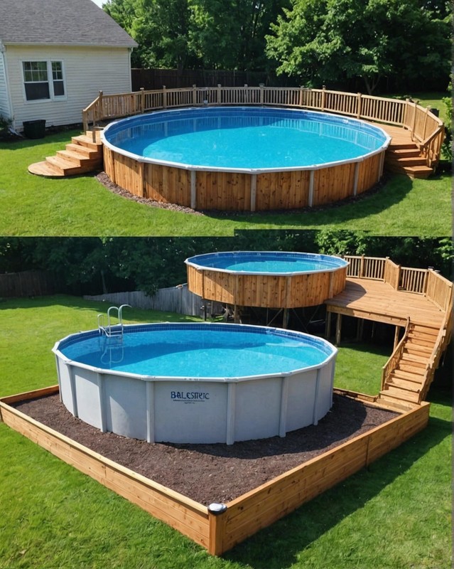 DIY Above Ground Pool Transformations