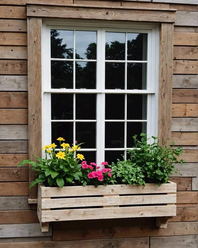 DIY Pallet Window Box