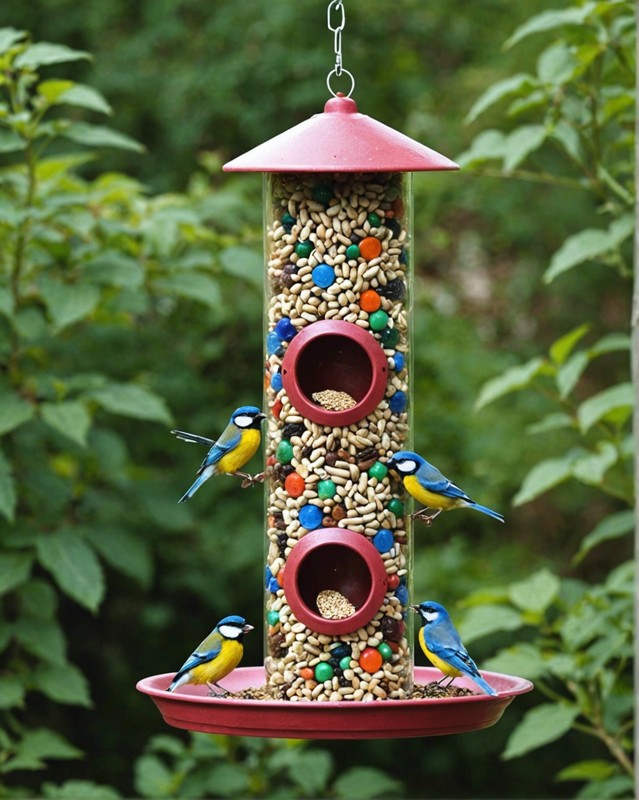 DIY Recycled Plastic Bottle Bird Feeder