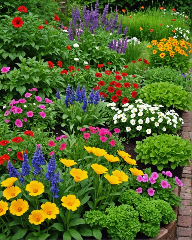 Edible Flower and Herb Garden