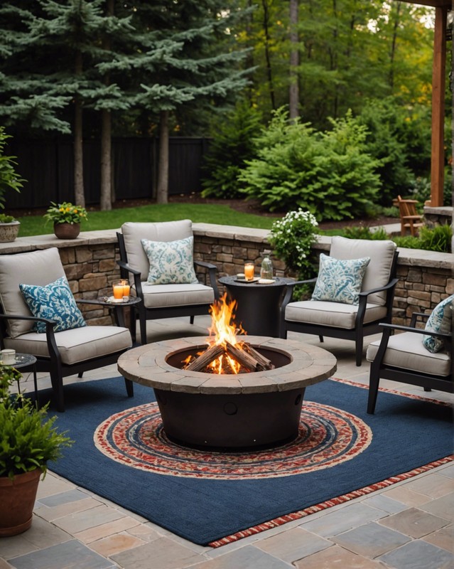 Elevate Your Comfort with Fire Pit Rugs
