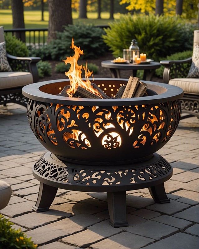 Embrace the Artistic Side with Sculpted Fire Pits