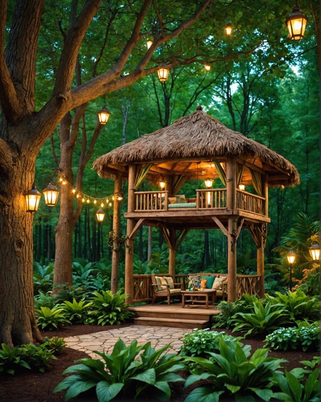 Enchanted Forest Cabana