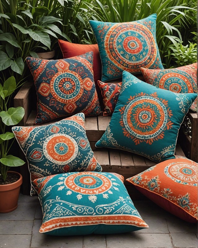 Ethnic-Inspired Pillows