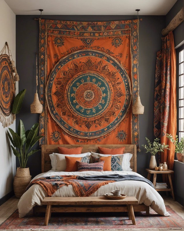 Ethnic Accent Wall