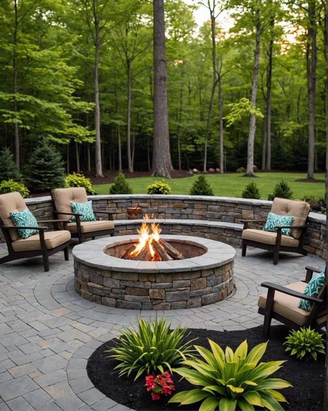 Fire Pit Gathering Area