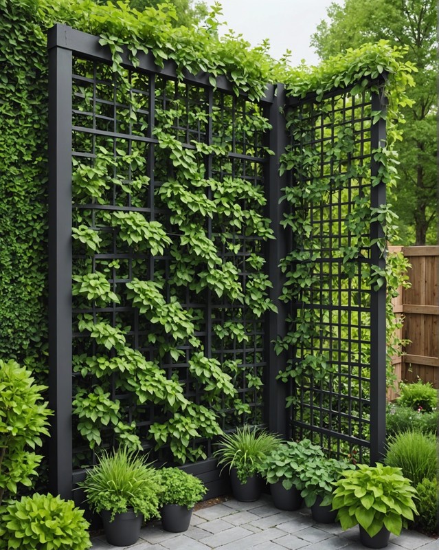 Floating Trellis with an Illusion of Depth