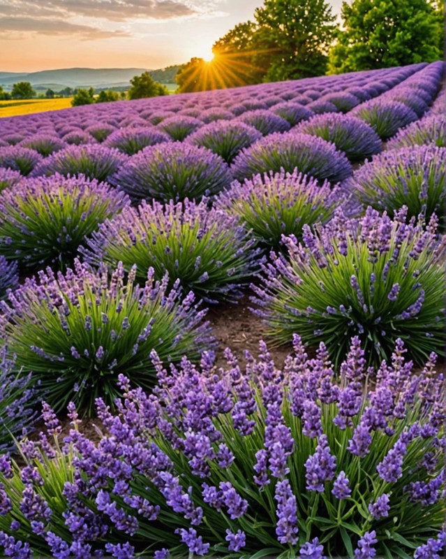 Fragrant Lavender Fields