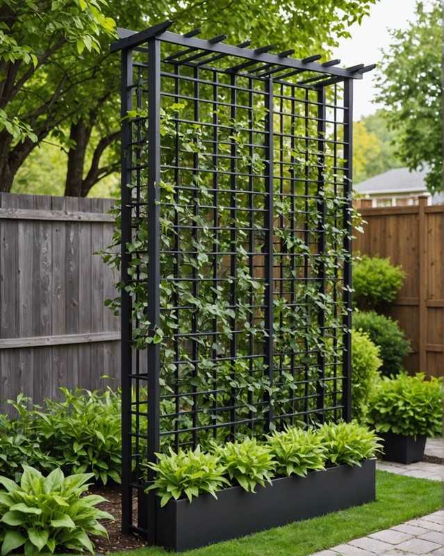 Freestanding Trellis with a Versatile and Portable Form