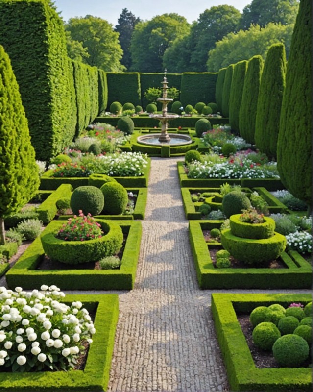 French Formal Garden