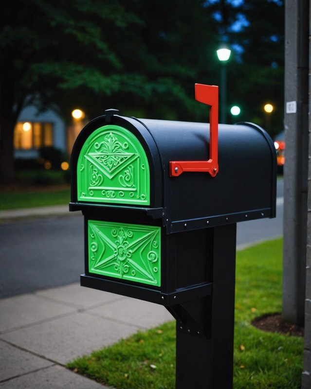 Glow-in-the-Dark Mailbox