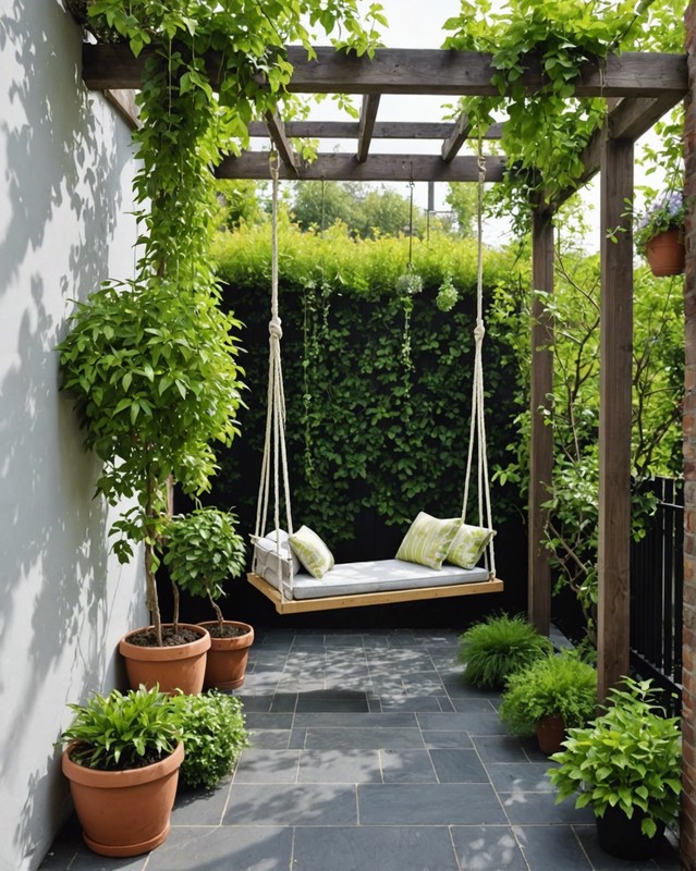 Hanging Garden with Swing 