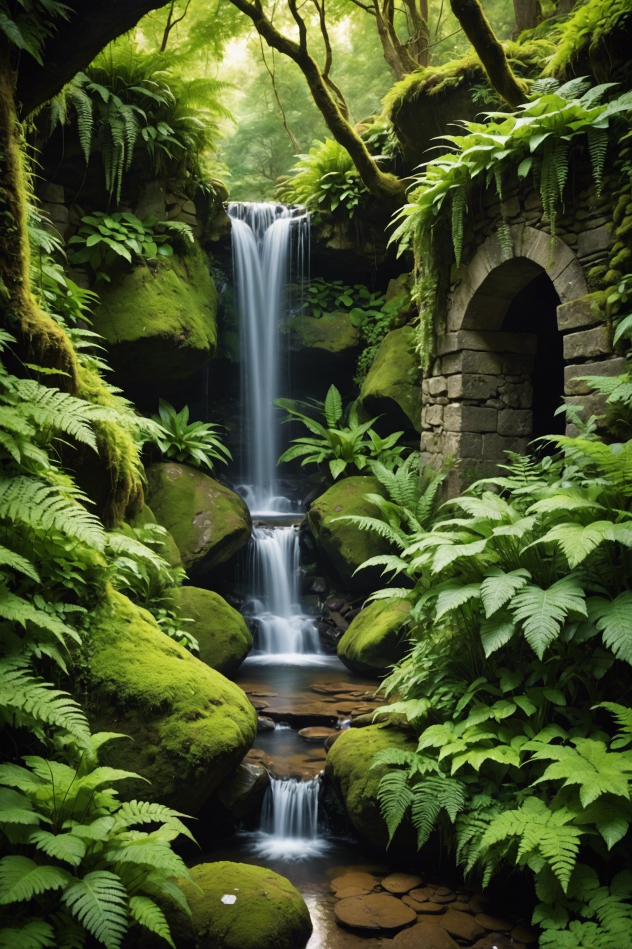 Hidden Grotto Waterfall