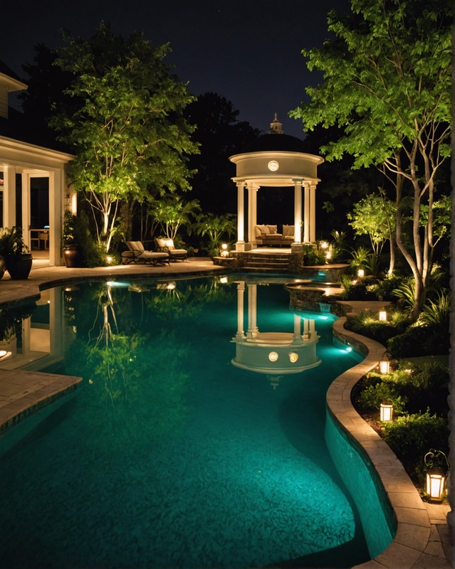 Illuminate Your Pool with Nighttime Lighting