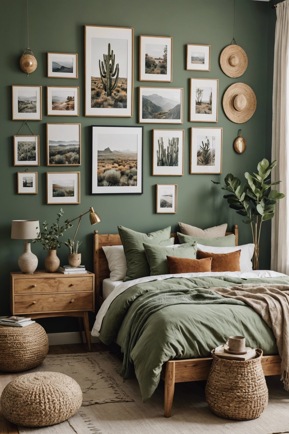 Incorporate Sage Green into a Gallery Wall