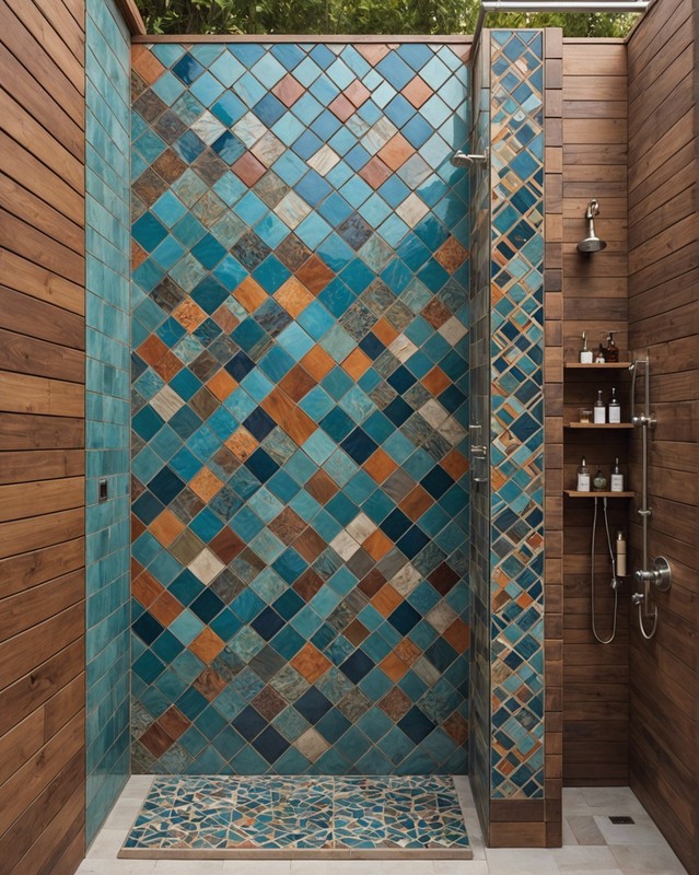 Intricate Tile Showers