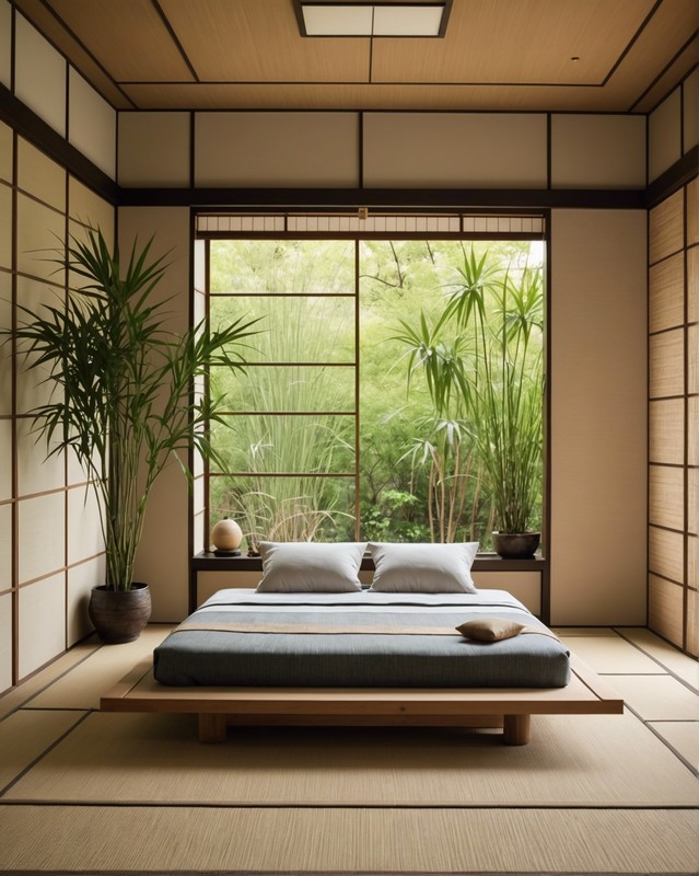 Japanese-Style Tatami Floor Bed