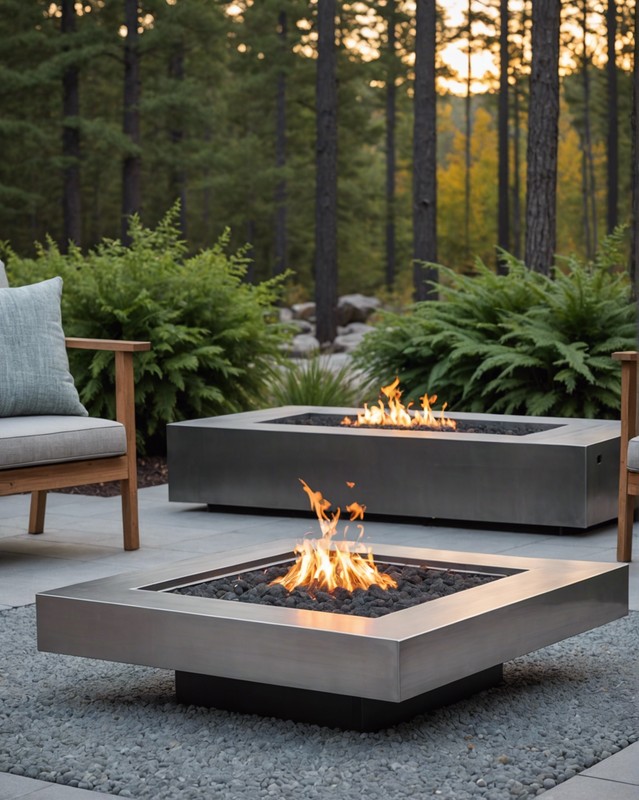 Keep it Low-Maintenance with Stainless Steel Fire Pits