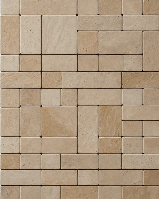 Limestone Tiles with a Tumbled Finish