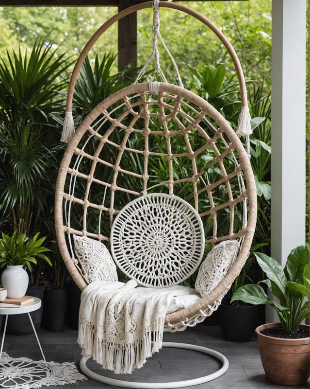 Macrame Hanging Chairs