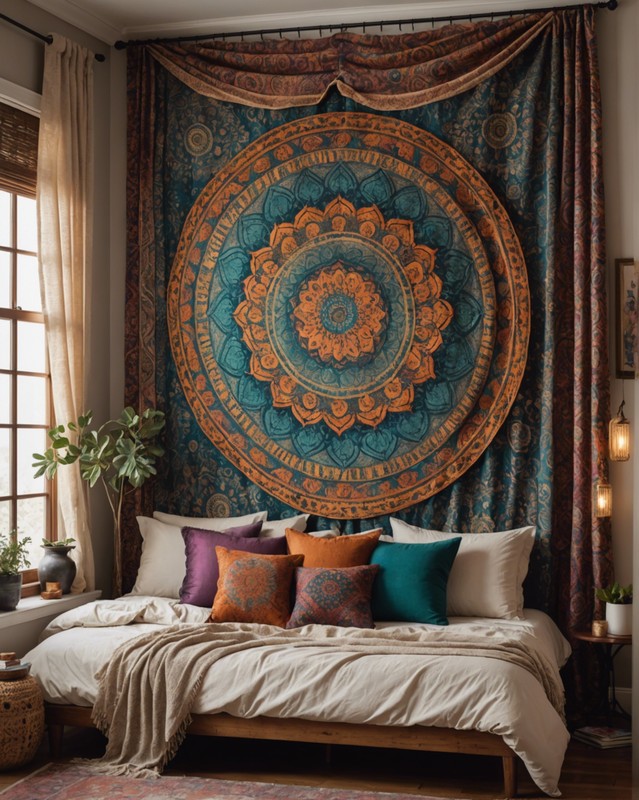Mandala curtains