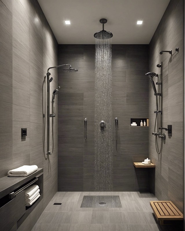 Modern Minimalist Showers